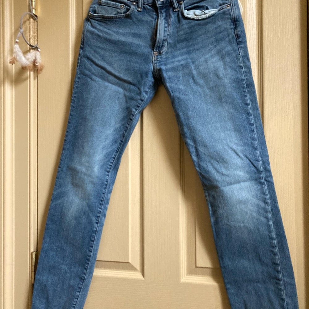 GAP Blue Slim Jeans with Lived-In Look